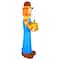 Airflowz Inflatable 7.5ft. Harvest Scarecrow Holding Pumpkin